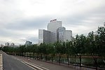 北京市夏天城市建筑