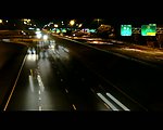 城市夜景灯光视频素材