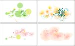 花类名片模板