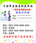 国际时装名片