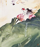 花卉水彩画