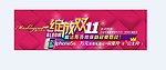 双11版头 绽放双11