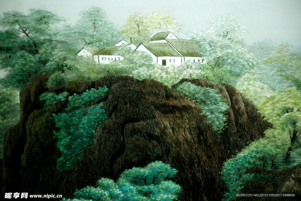 青绿山水