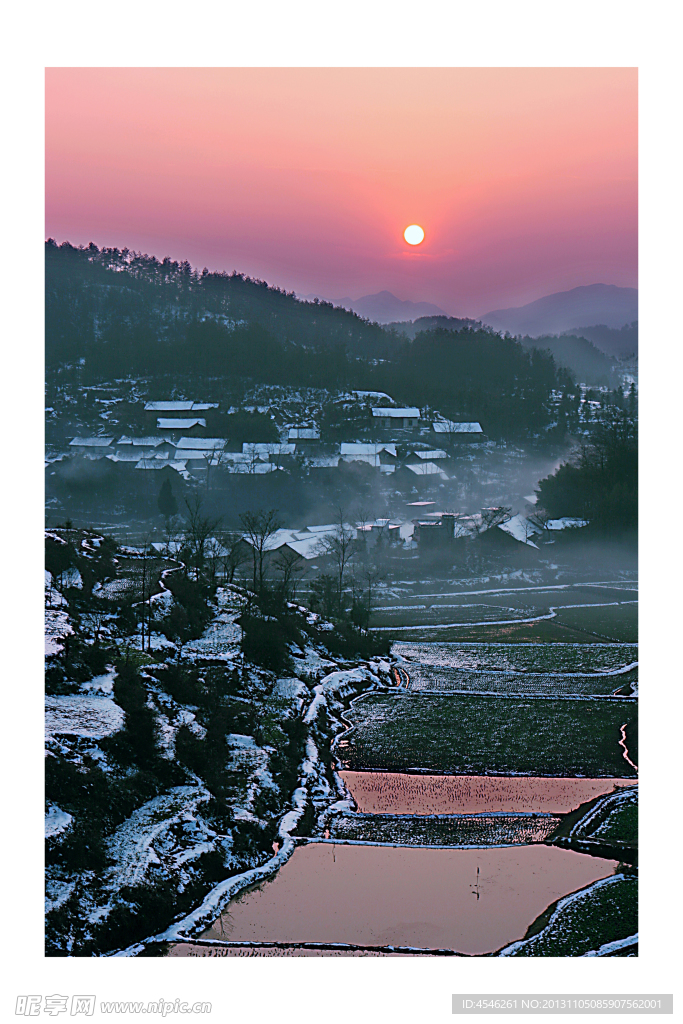 尧上雪景