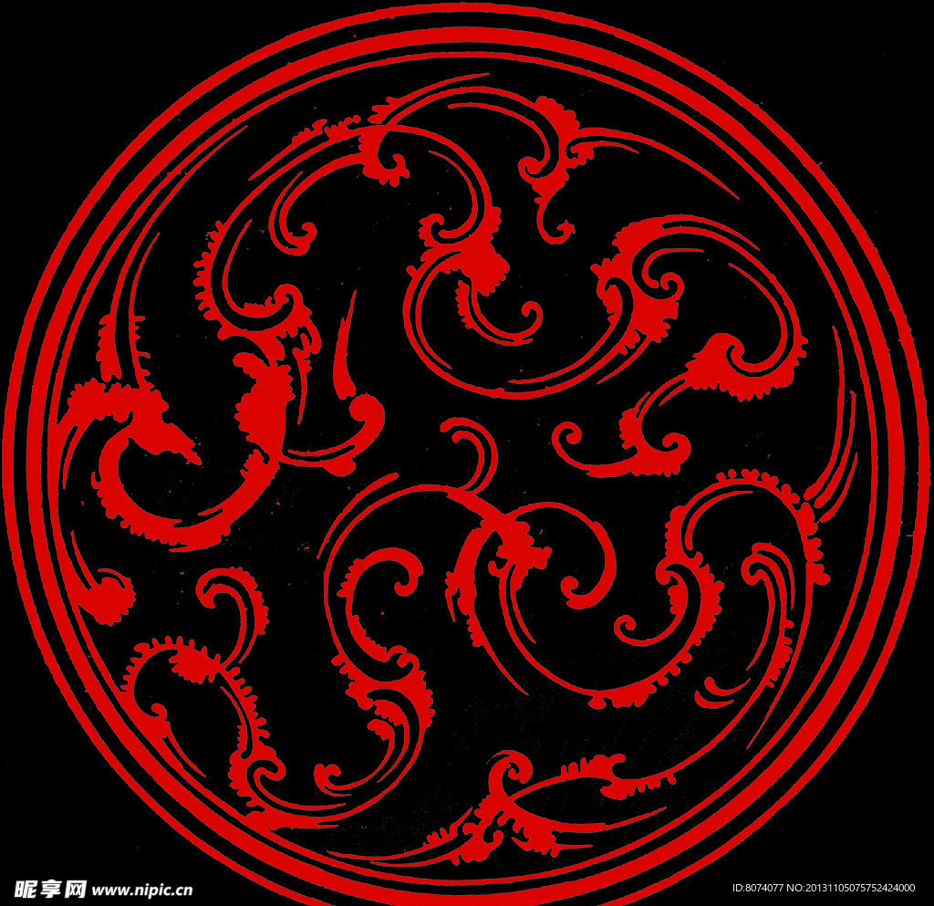 汉代 花纹