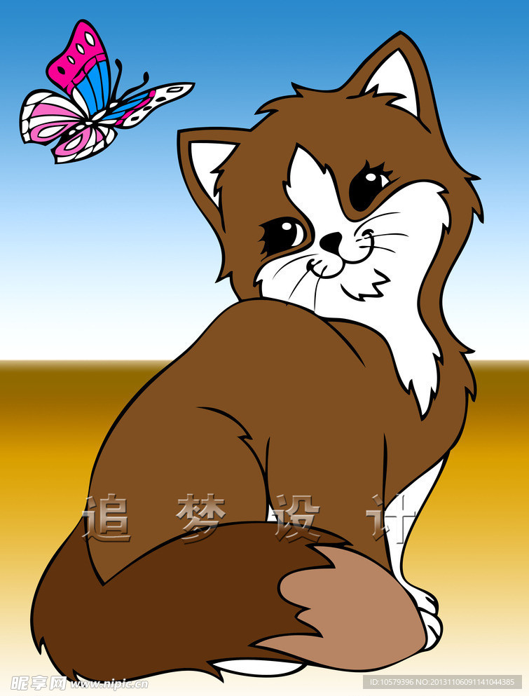 猫和蝴蝶