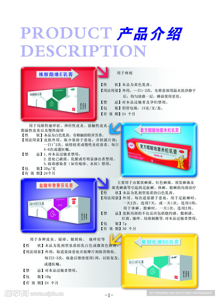 药品产品介绍