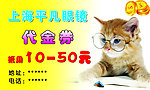 眼镜店代金券