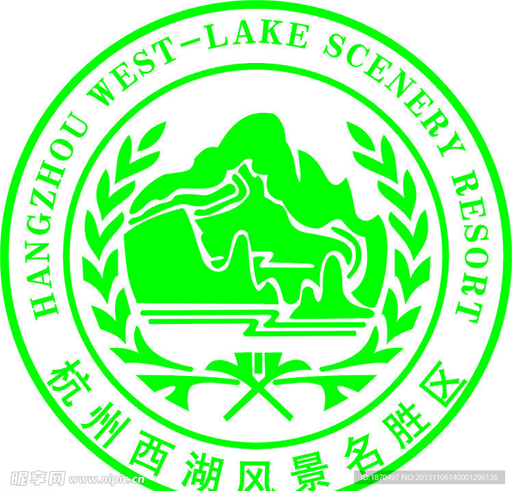 西湖风景名胜LOGO