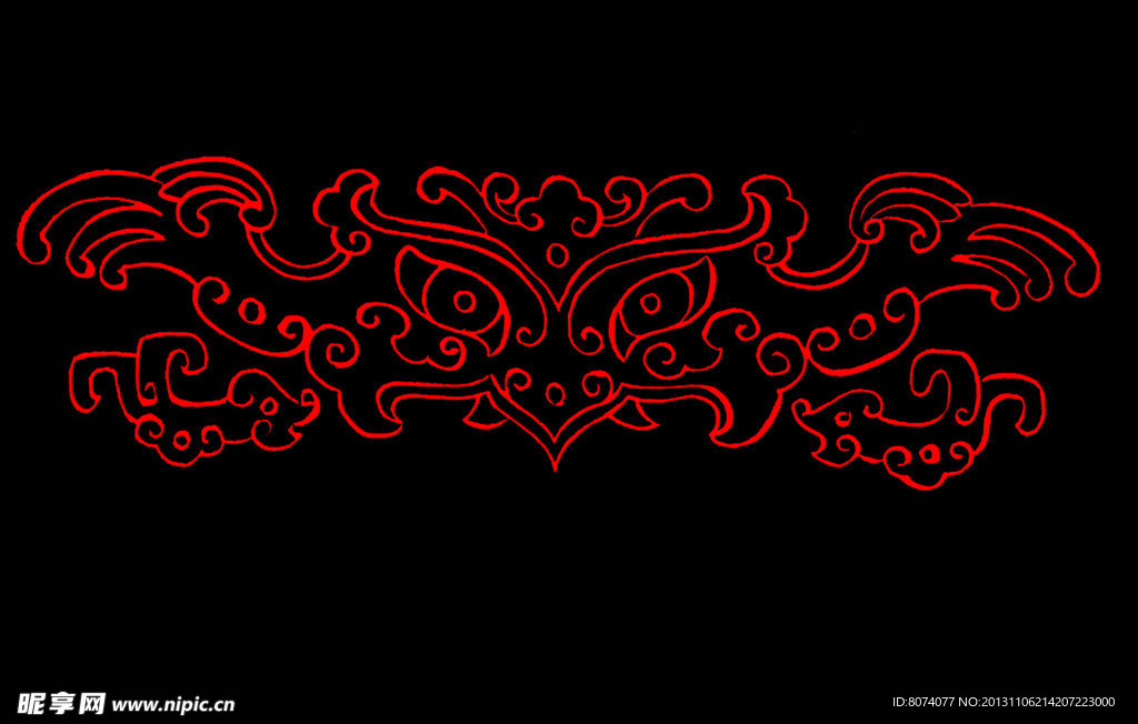 汉代 花纹