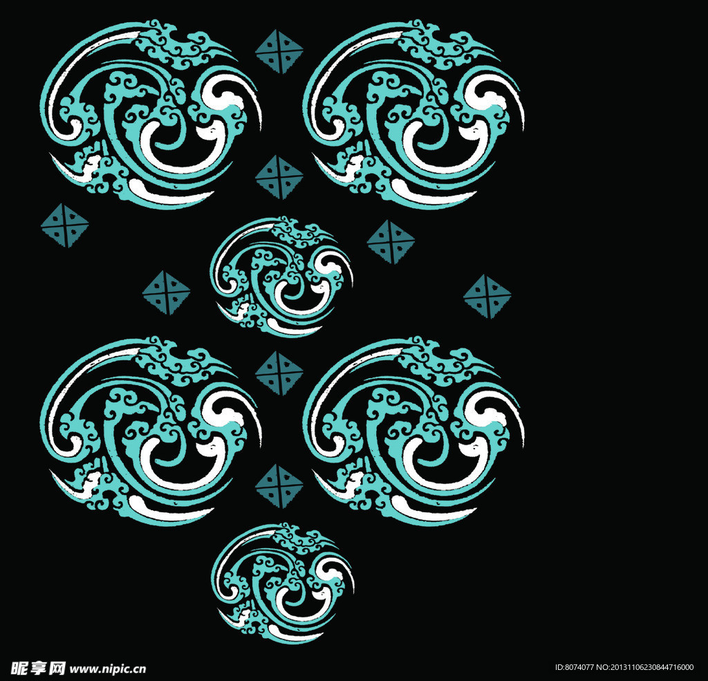 汉代 花纹