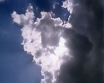 白云阳光背景视频素材