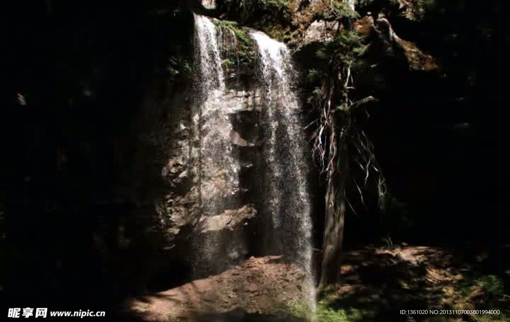 高山流水视频素材