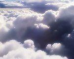 阳光白云背景视频素材