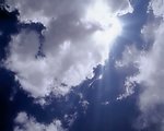蓝天白云背景视频素材