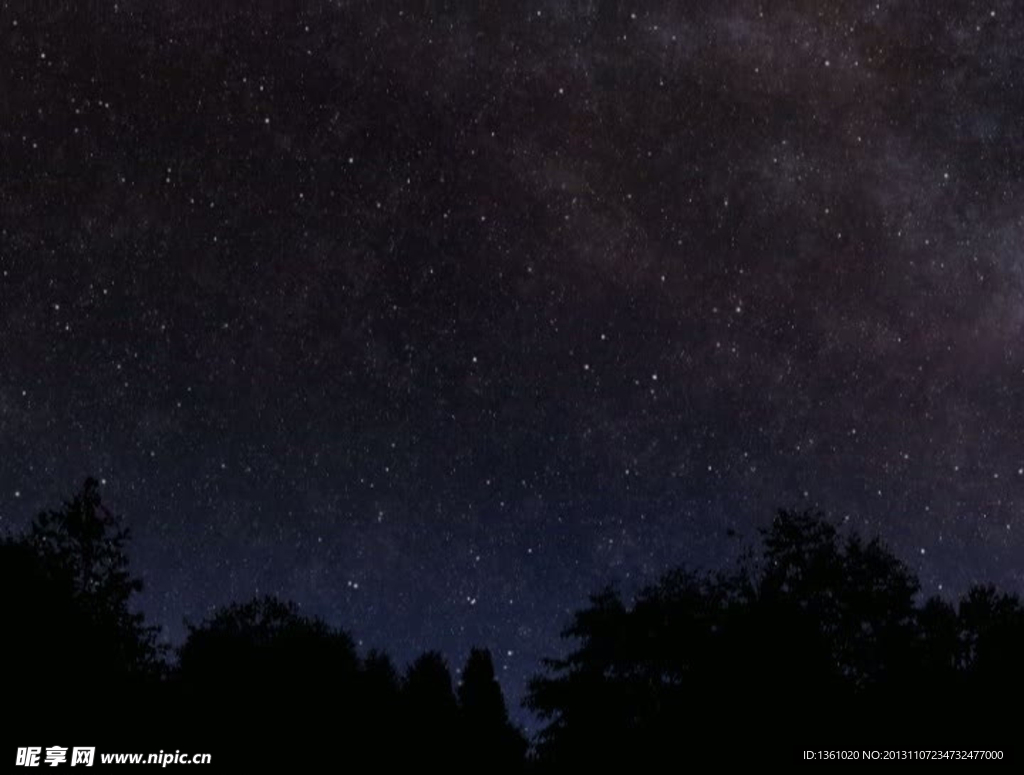 天空星光视频素材 星