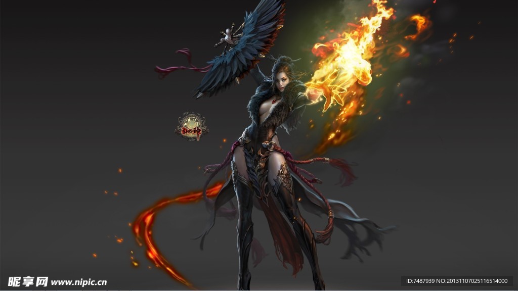 游戏美女