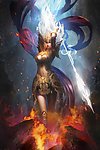 美女战士