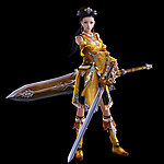 美女战士
