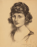 素描美女
