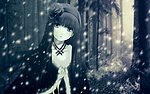 手绘美女