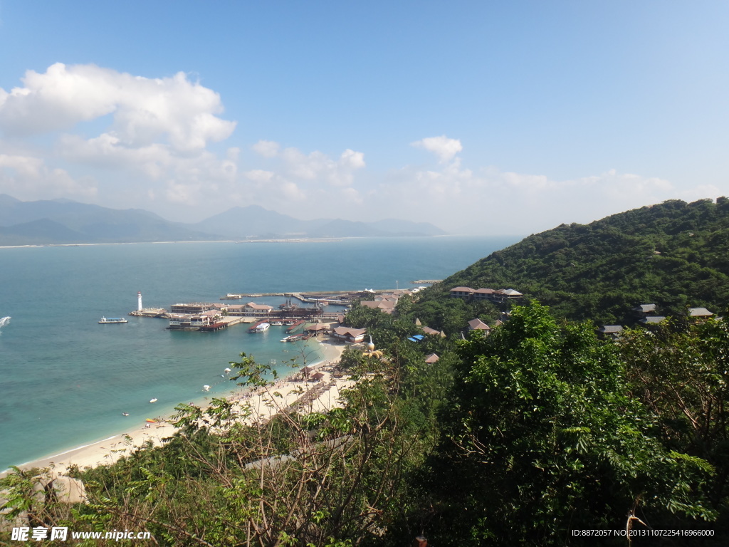 海边全景