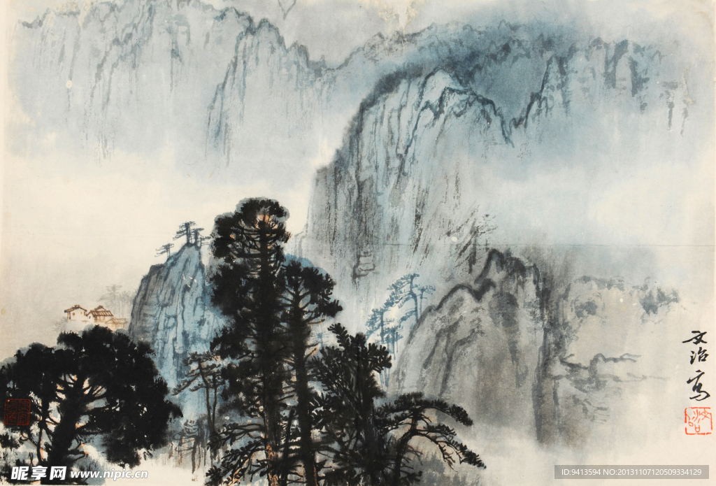 山水