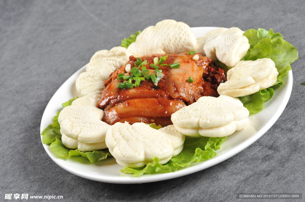 梅菜扣肉加饼