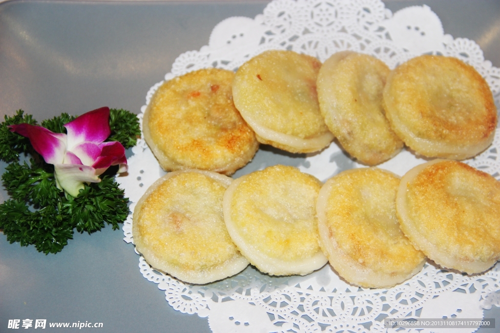 点心 香煎白玉兰