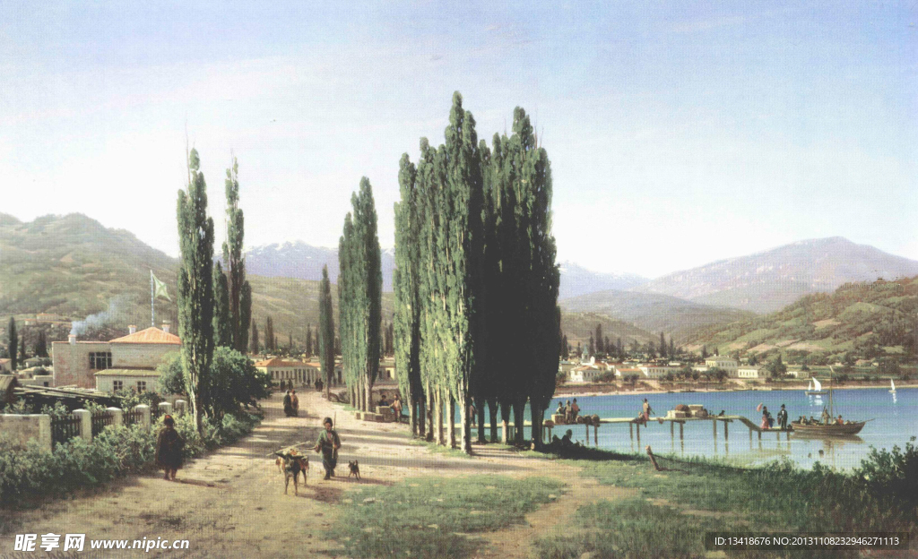 世界名画异域风情