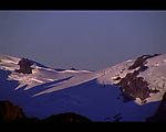 实拍雪山视频素材