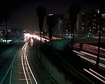 实拍城市夜景视频素材