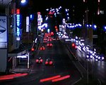 实拍城市夜景视频素材