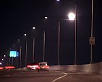 实拍城市夜景视频素材