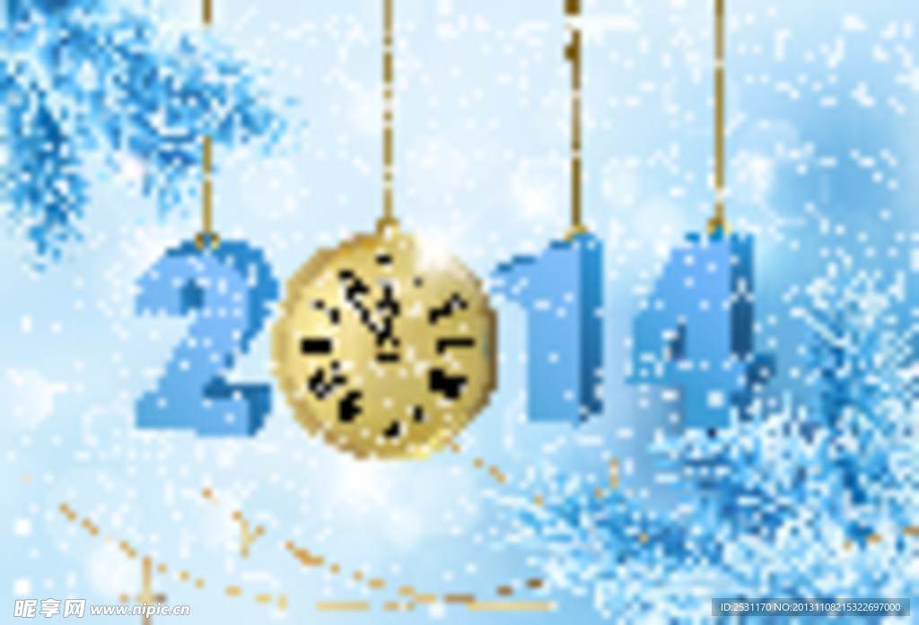 2014年新年背景