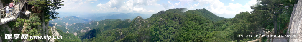 石人山 风景全景