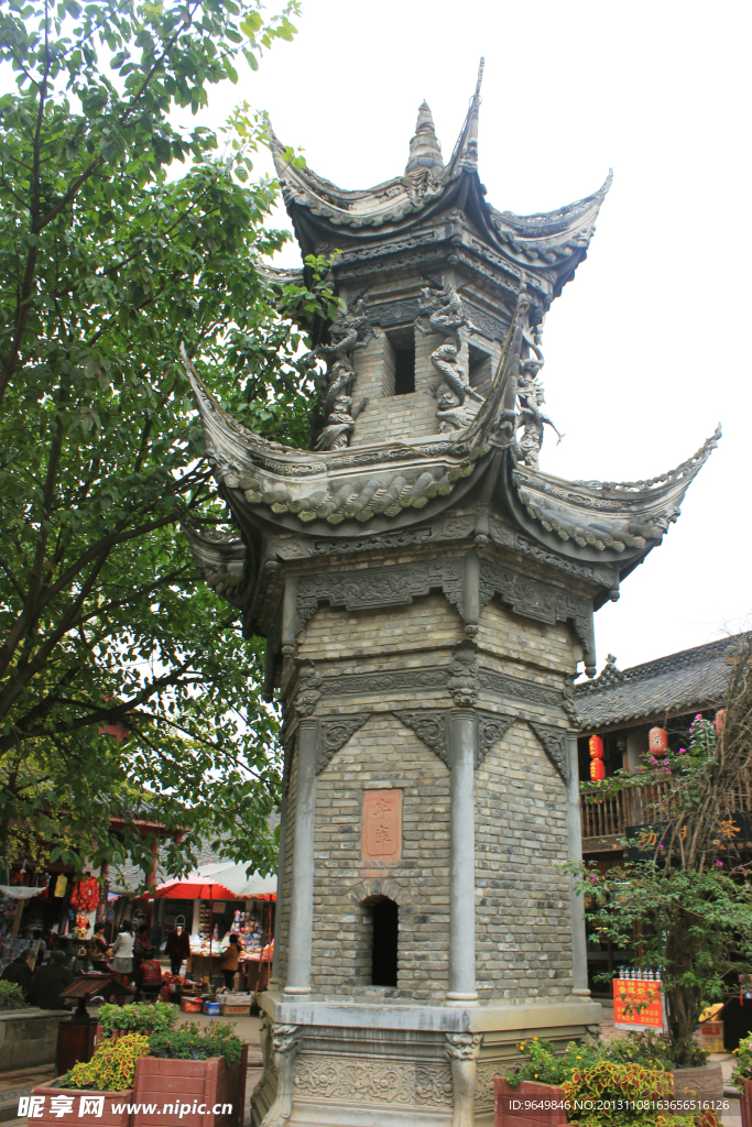 青砖塔