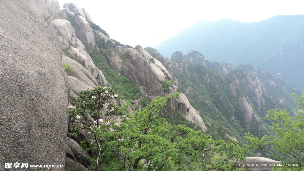 黄山 百步云梯