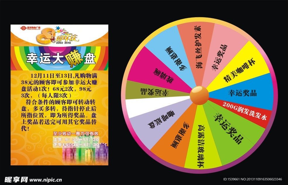 抽奖转盘