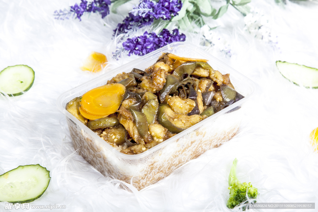 蜜汁酱烧茄子饭