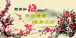 梅兰竹菊 梅花