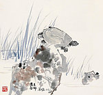 龟（虚谷是师）