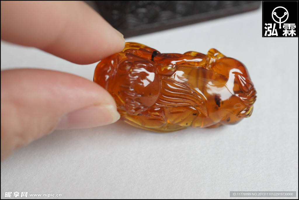 泓霖 貔貅 虫珀
