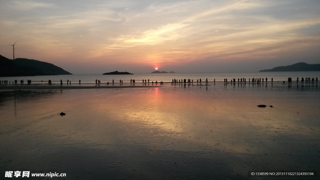海上日出