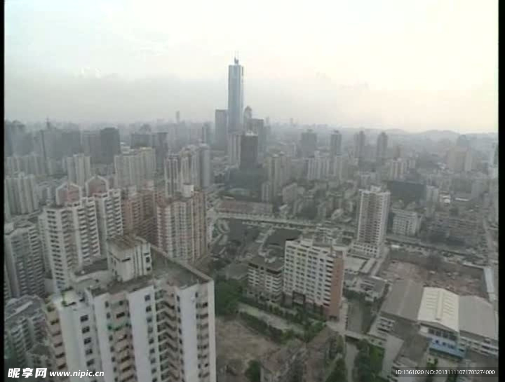 航拍城市视频素材