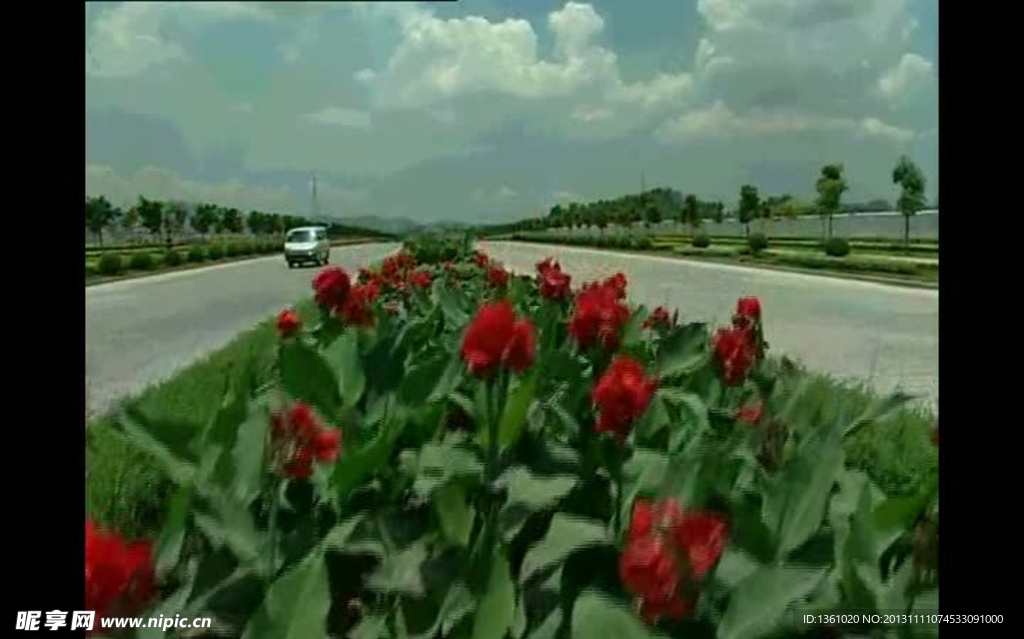 公路背景视频素材