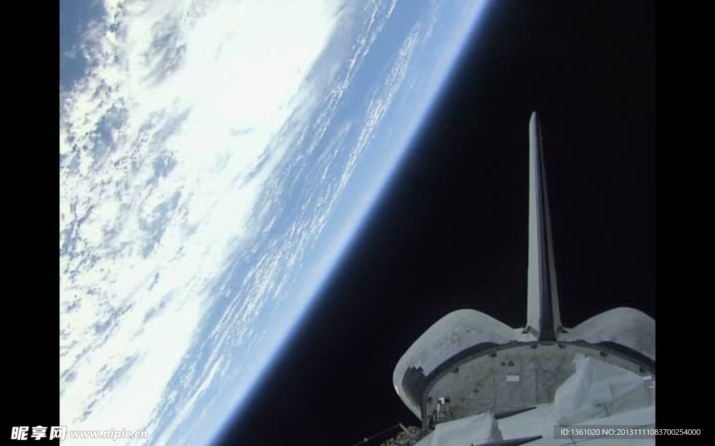 太空环境背景视频