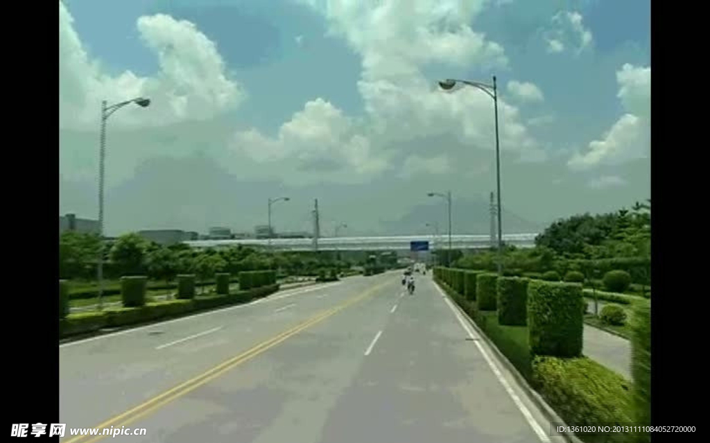 公路背景视频素材