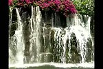 流水假山视频素材