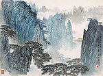 云壑松风图